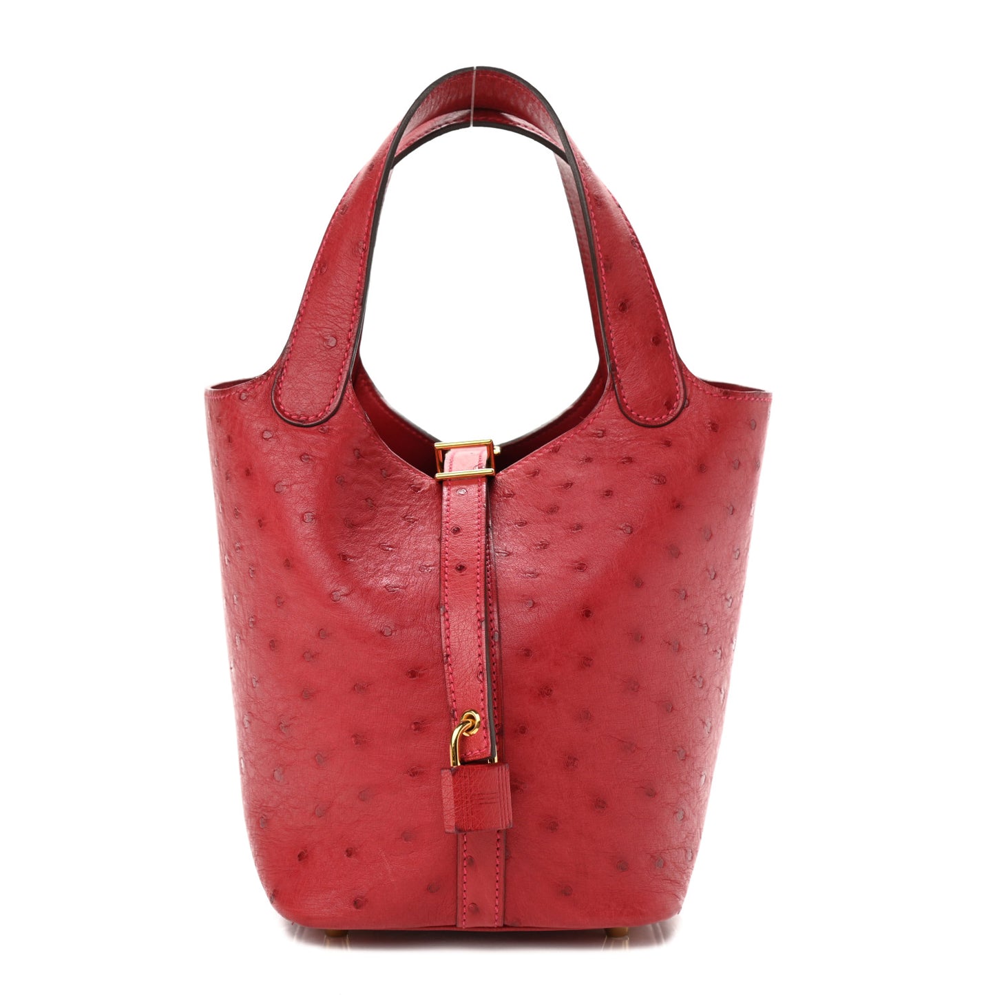 Ostrich Picotin Lock 18 Rouge Vif