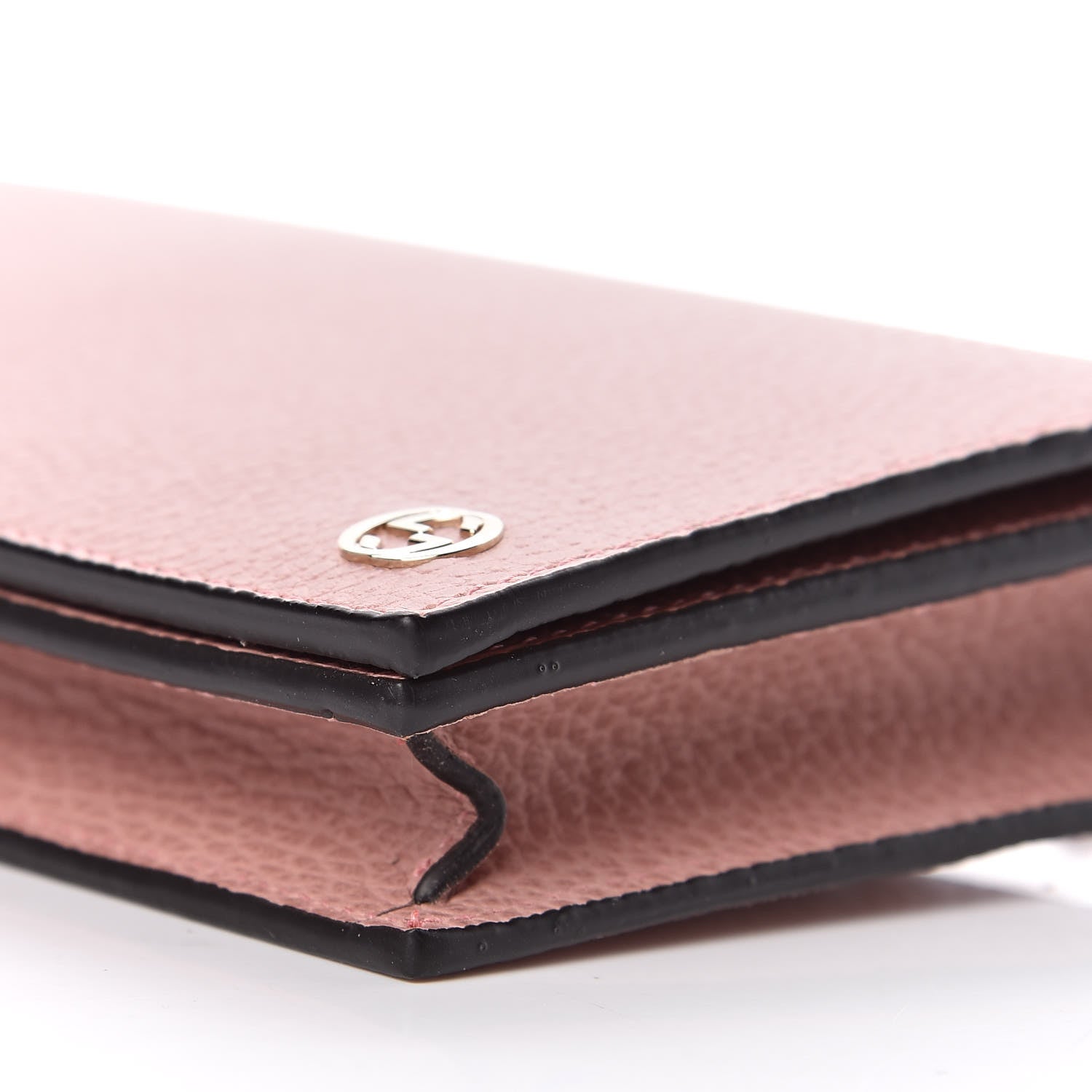 Gucci Dollar Calfskin Medium Betty Chain Wallet Soft Pink 8 of 9