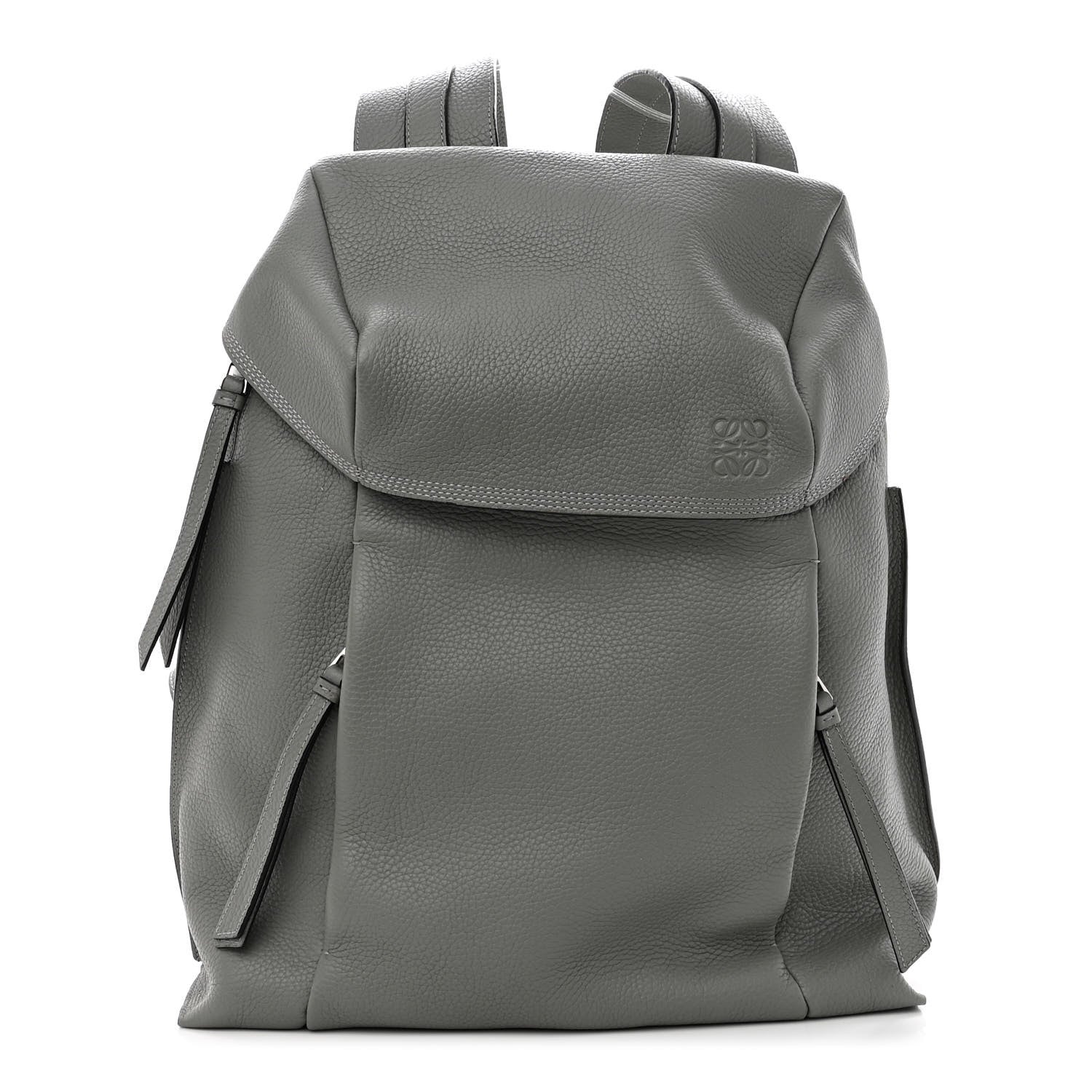 Loewe Calfskin T Backpack Grey 1 of 9