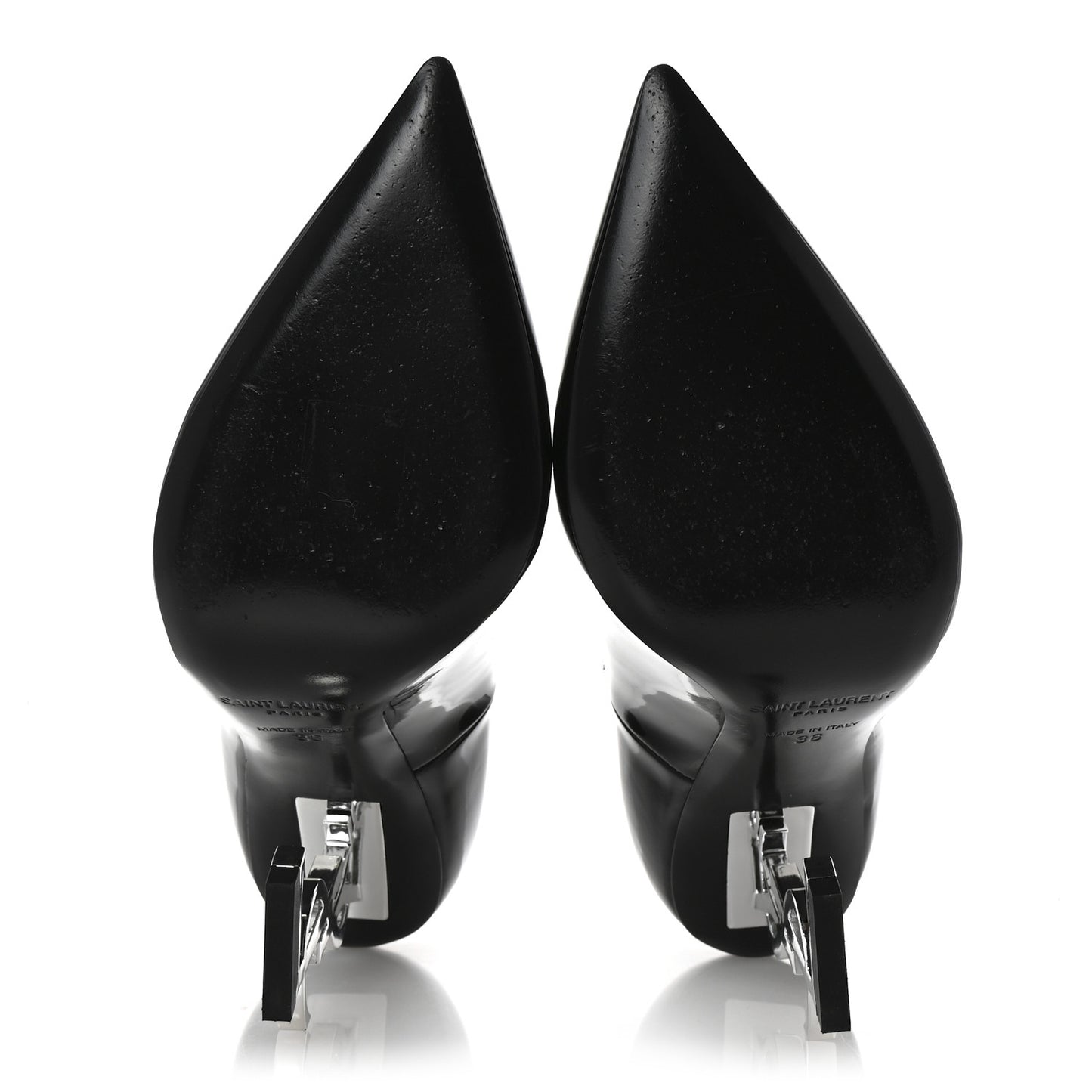 Patent Opyum 110 Pumps 36 Black Silver