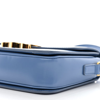 Celine Shiny Calfskin Teen Triomphe Azure 6 of 11