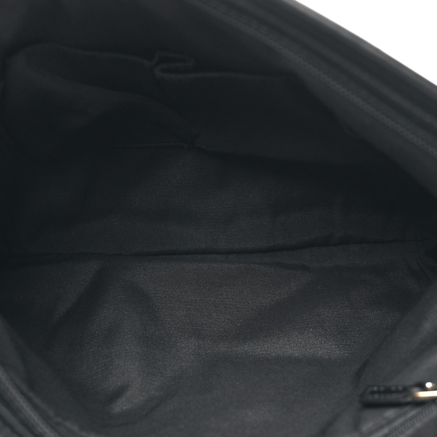 GG Monogram Web Flat Messenger Bag Black