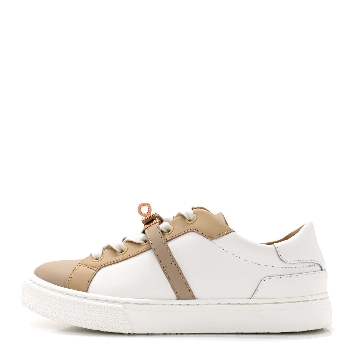 Calfskin Day Sneakers 36 Multicolor White