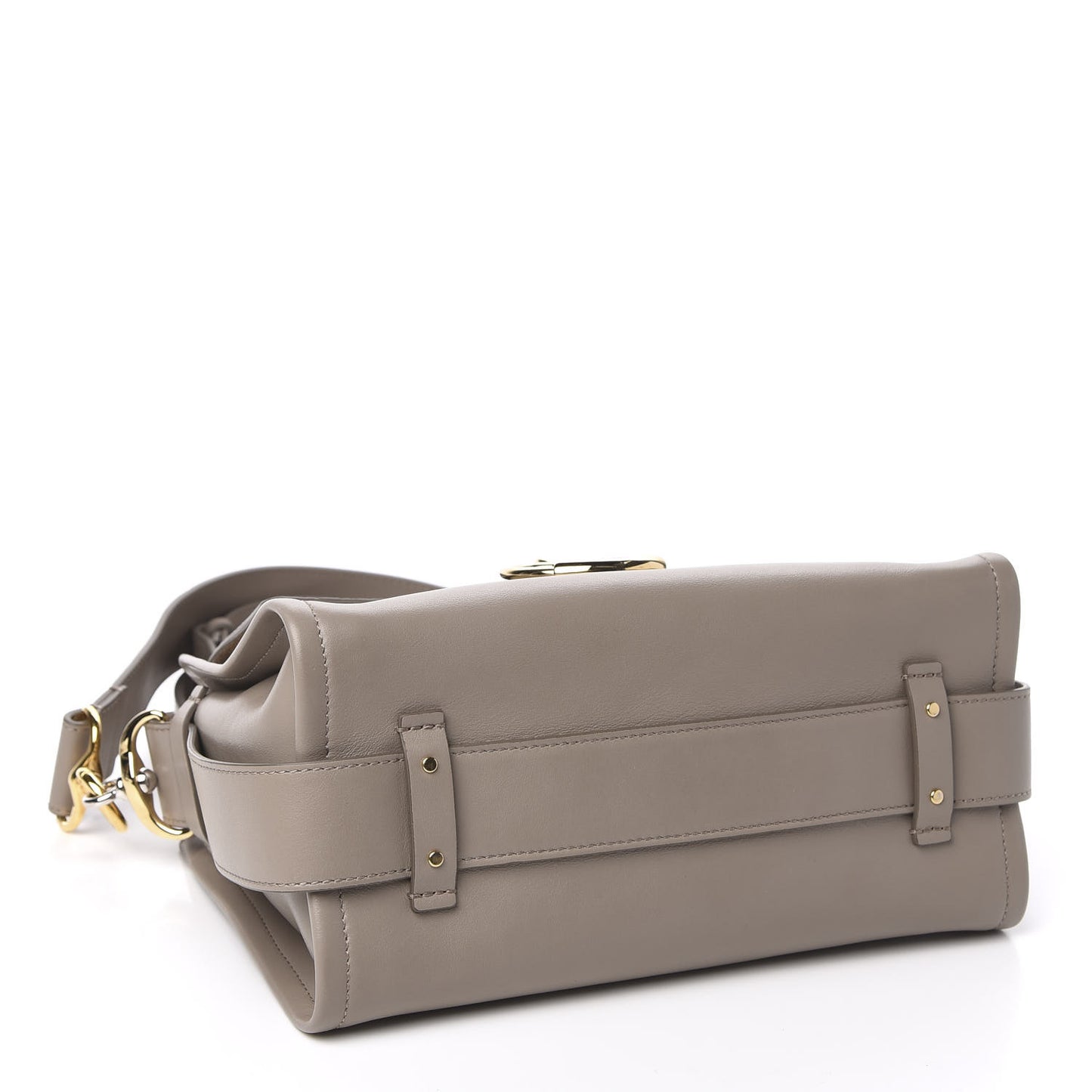 Calfskin Small Tess Day Bag Motty Grey