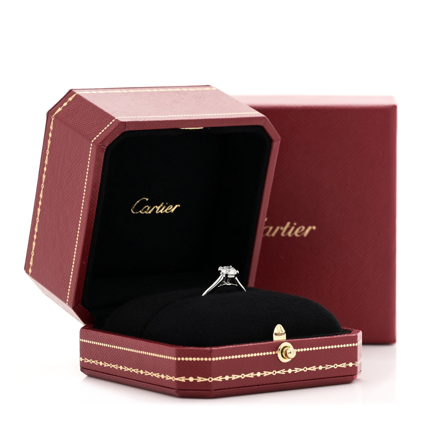 Platinum Diamond .80ct Solitaire 1895 Engagement Ring