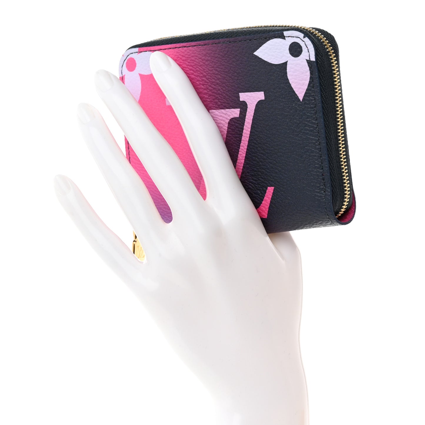 Monogram Giant Spring In The City Zippy Coin Purse Midnight Fuchsia