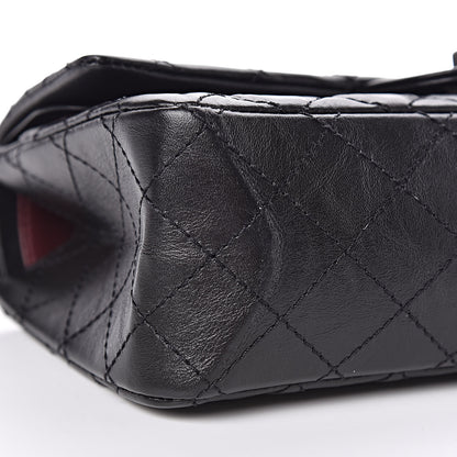 Chanel Aged Calfskin Quilted 2.55 Reissue 225 Flap Black 8 of 9