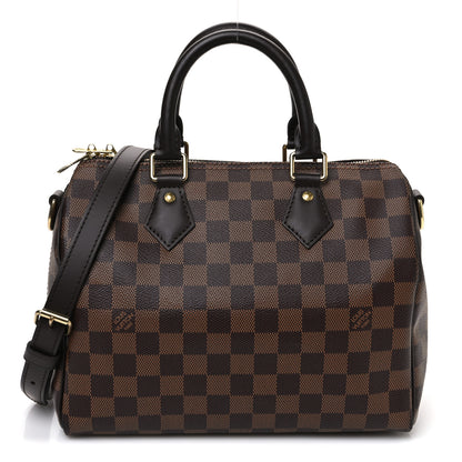 Louis Vuitton Damier Ebene Speedy Bandouliere 25 1 of 11