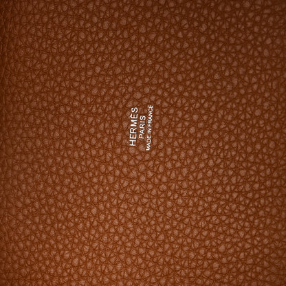 Hermes Taurillon Clemence Picotin Lock 18 PM Gold 6 of 11