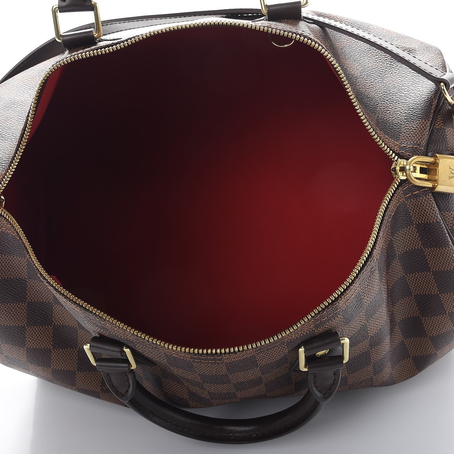 Louis Vuitton Damier Ebene Speedy Bandouliere 35 5 of 9