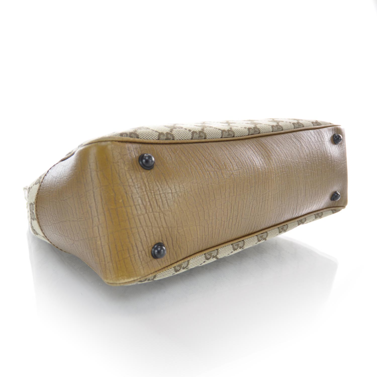 Gucci Monogram Bamboo Tote 4 of 8