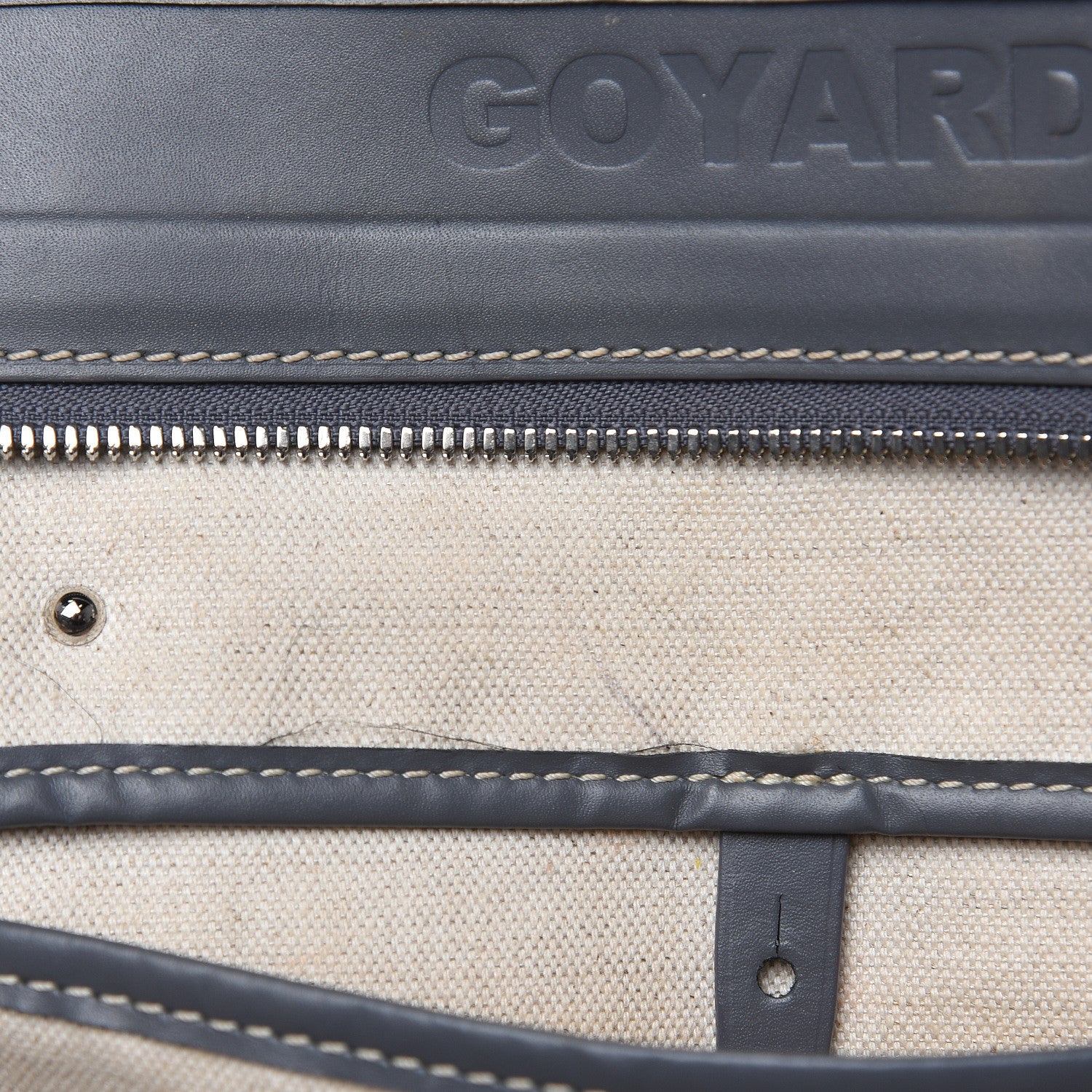 Goyard Goyardine Marquises Tote Grey 19 of 20