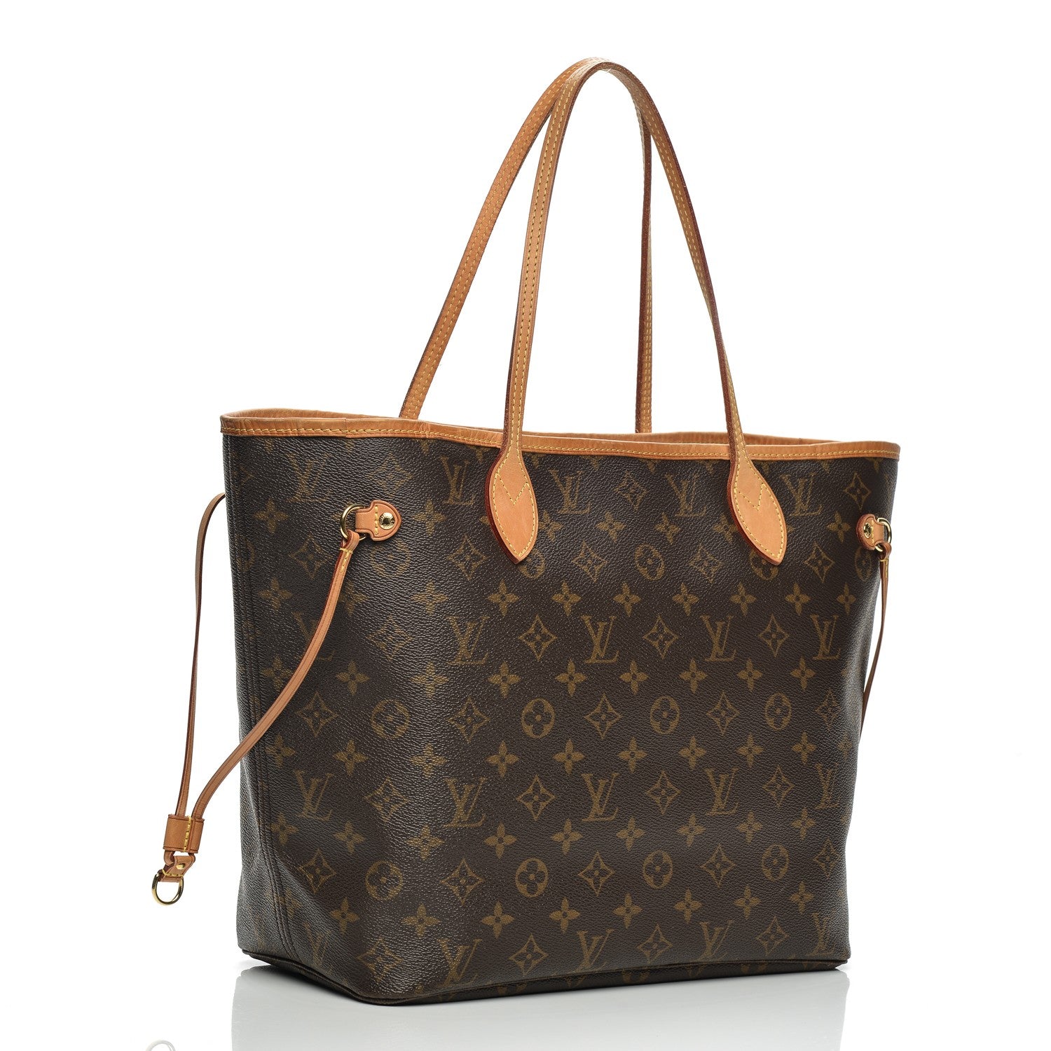 Louis Vuitton Monogram Neverfull MM 3 of 9