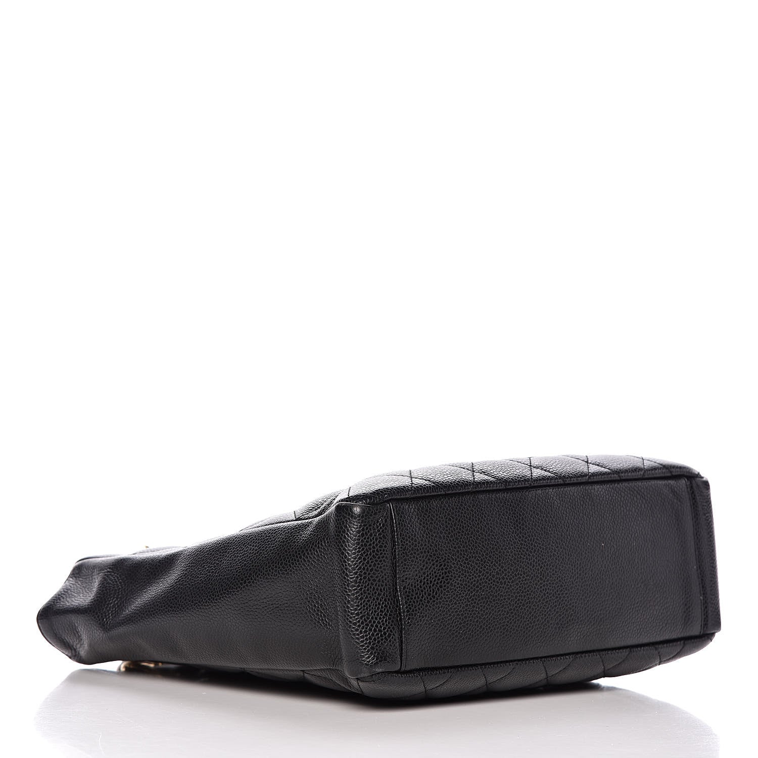Chanel Caviar Quilted Petit Shopping Tote PST Black 4 of 11