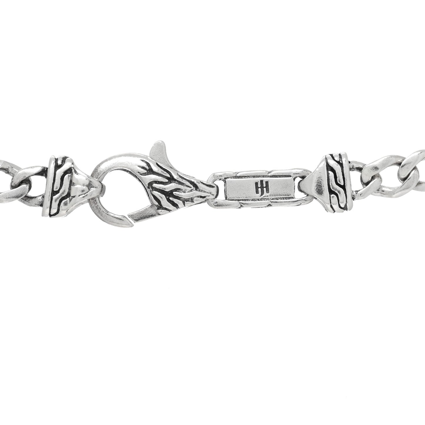 Sterling Silver 3.9mm Curb Chain Necklace 22"
