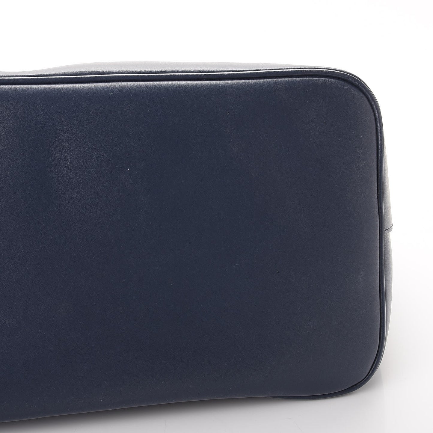Calfskin Large Antigona Tote Night Blue Silver