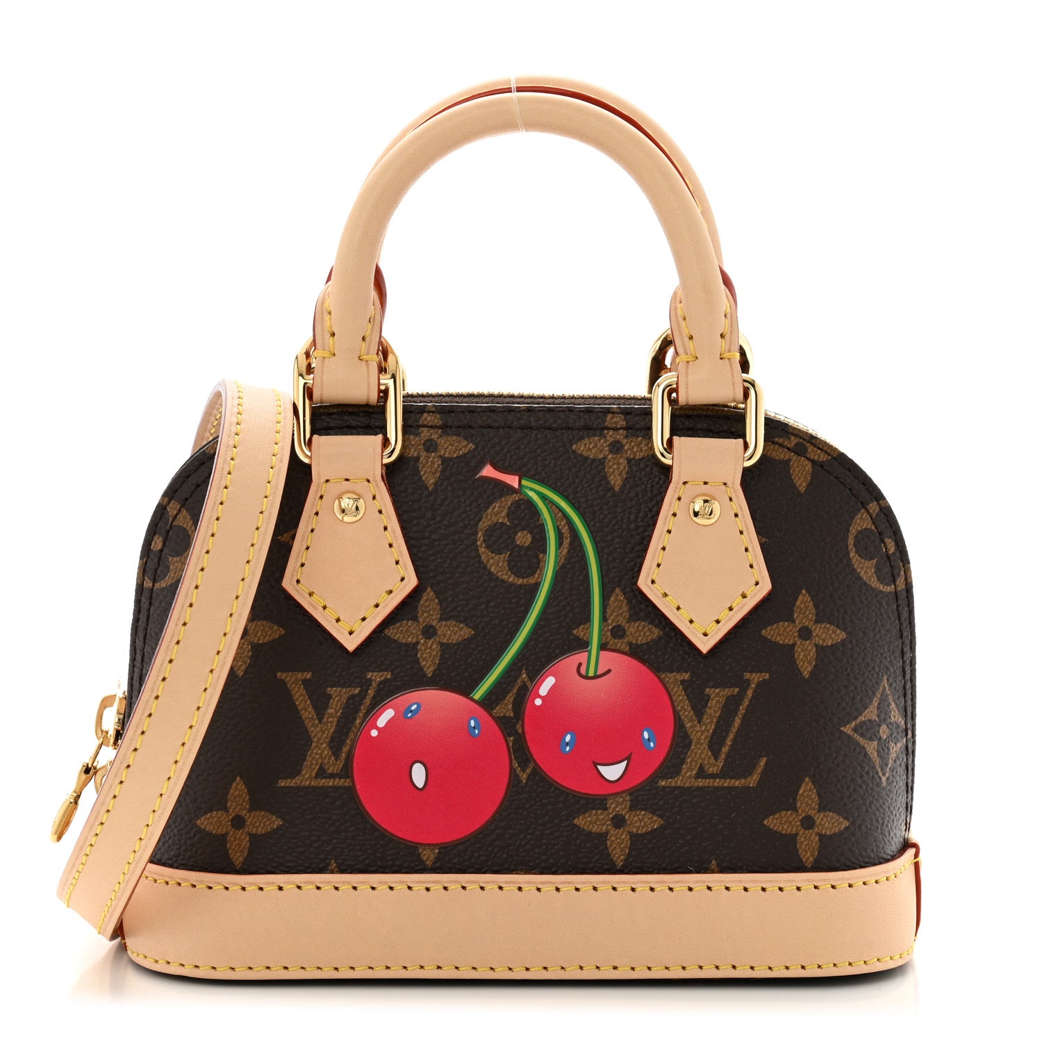 Louis Vuitton LV X TM Monogram Cerises Nano Alma 1 of 9