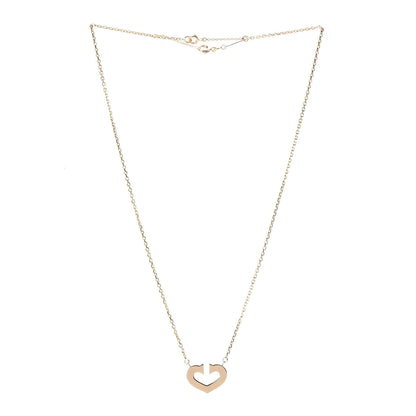 Tiffany CARTIER 18K Yellow Gold Medium Hearts and Symbols Necklace 3 of 6