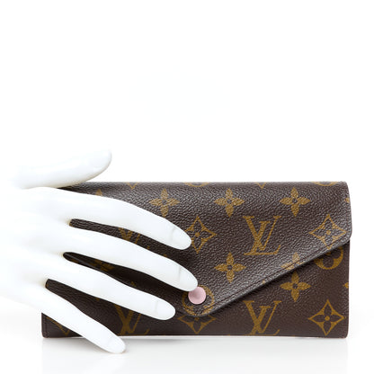 Louis Vuitton Monogram Josephine Wallet Rose Ballerine 3 of 13