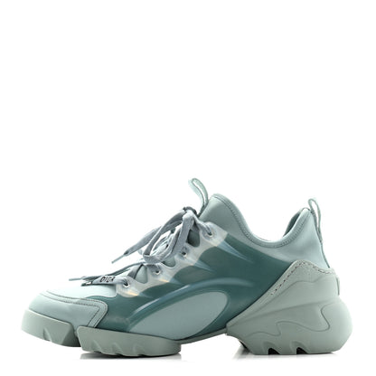 Christian Dior Neoprene Rubber Womens D-Connect Sneakers 36 Water Grey 1 of 9