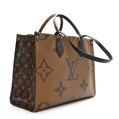 Louis Vuitton Reverse Monogram Giant Onthego MM 3 of 8