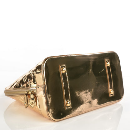 Louis Vuitton Monogram Miroir Alma MM Gold 6 of 11