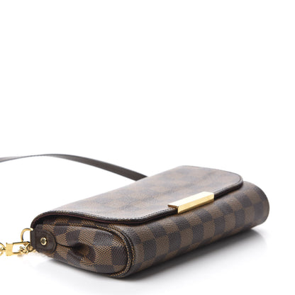 Louis Vuitton Damier Ebene Favorite PM 4 of 14