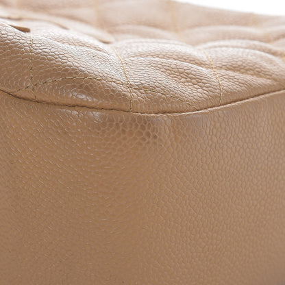 Chanel Caviar Quilted Hobo Beige 11 of 16