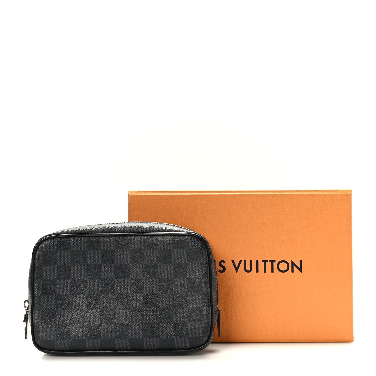 Louis Vuitton Damier Graphite Toilet Pouch PM 9 of 9
