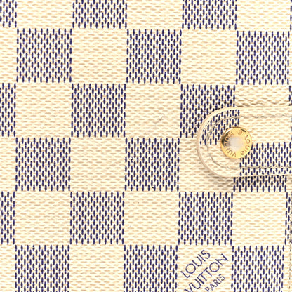 Louis Vuitton Damier Azur Small Ring Agenda Cover 7 of 7