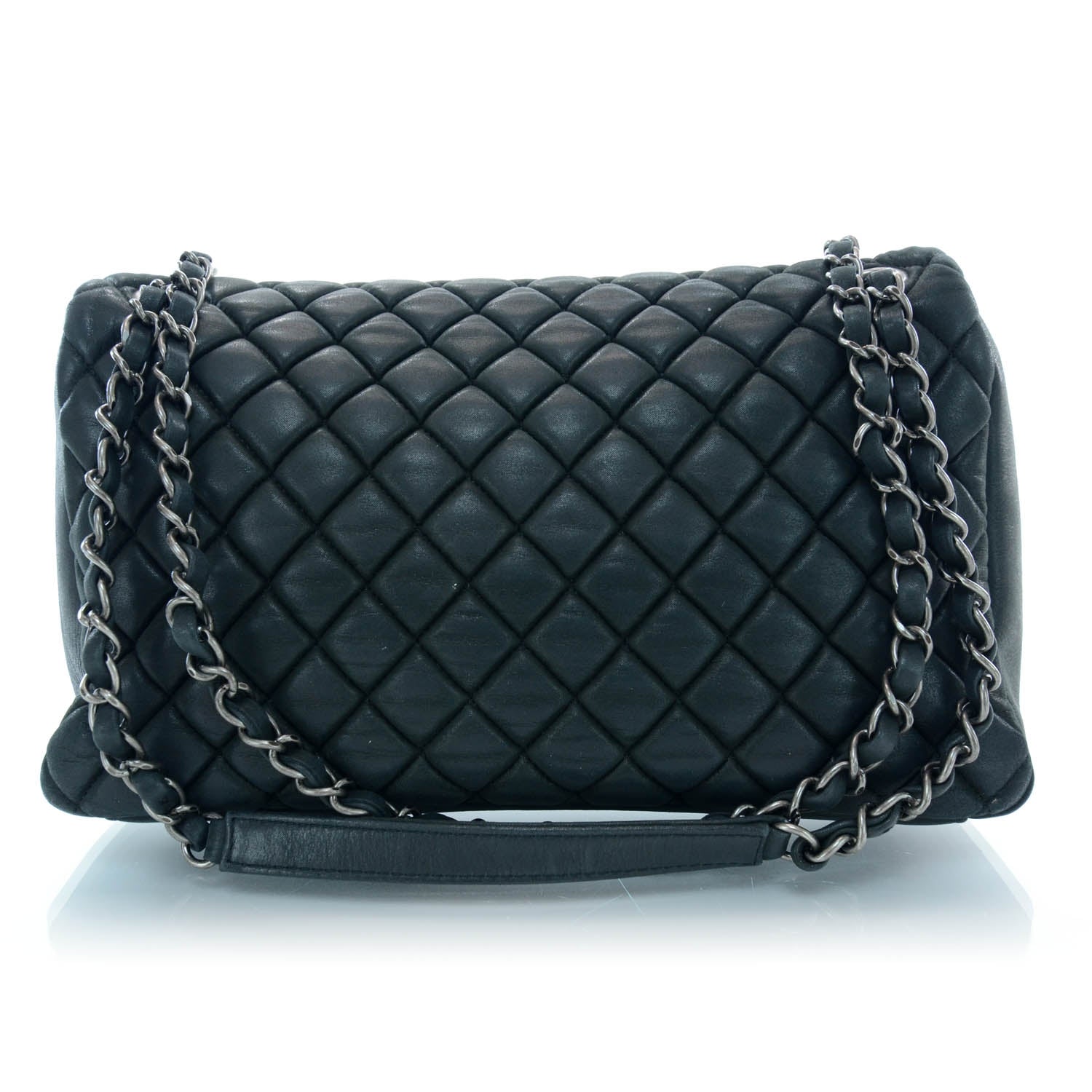Chanel Iridescent Calfskin New Bubble Large Flap Black 3 of 11