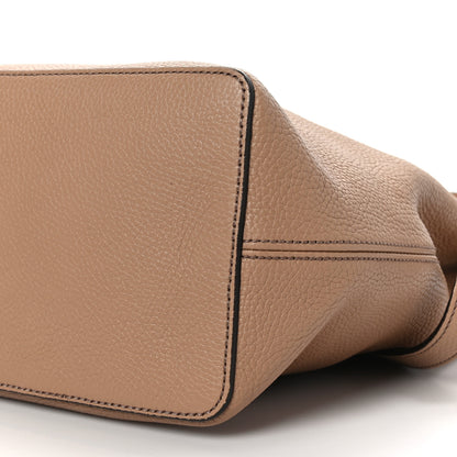 Gucci Pebbled Calfskin Large Soho Hobo Camelia 9 of 9