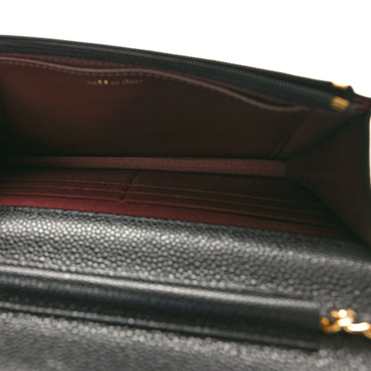 Chanel Caviar Quilted Wallet On Chain WOC Black 5 of 11