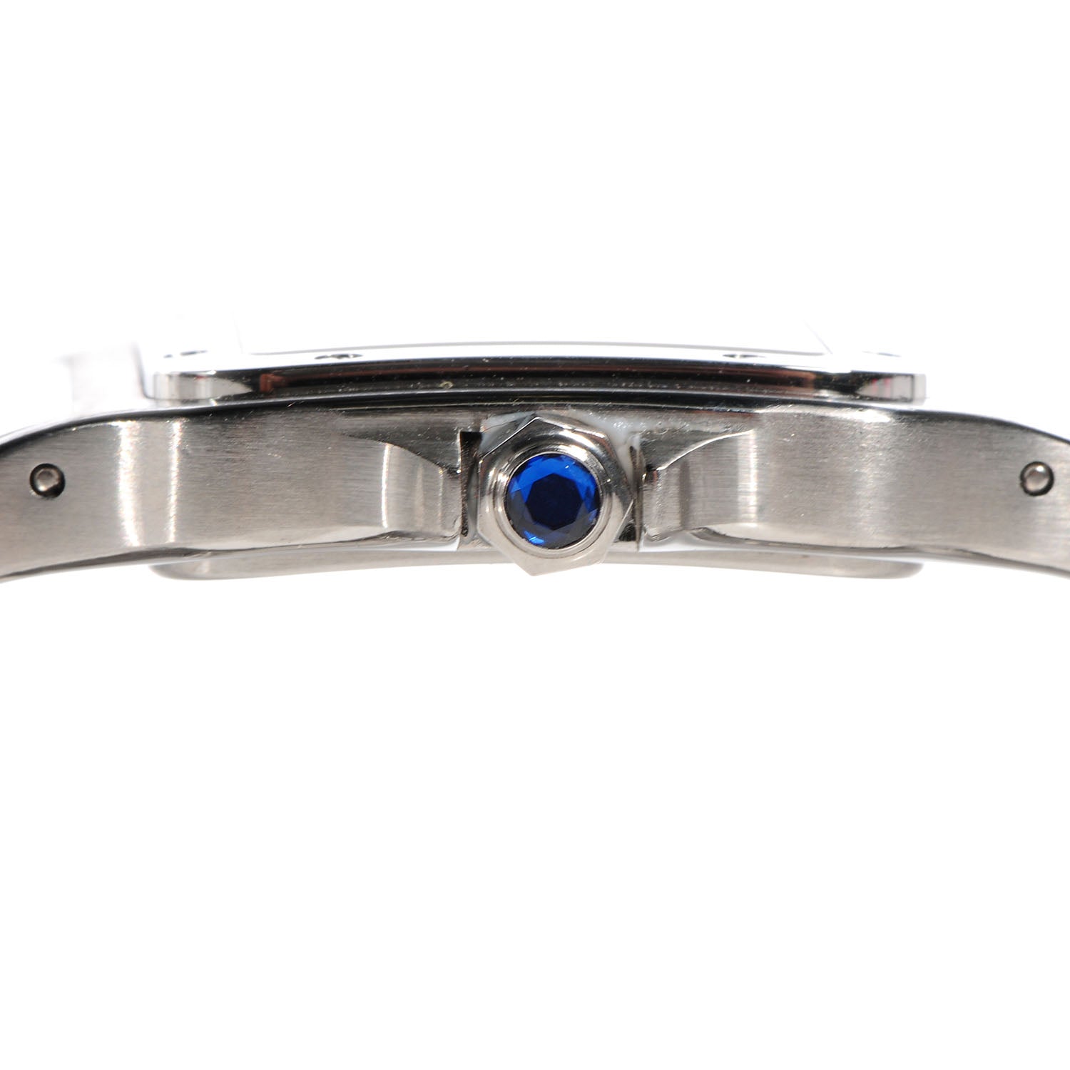 Cartier Stainless Steel 29mm Santos De Galbee Quartz Watch 6 of 7