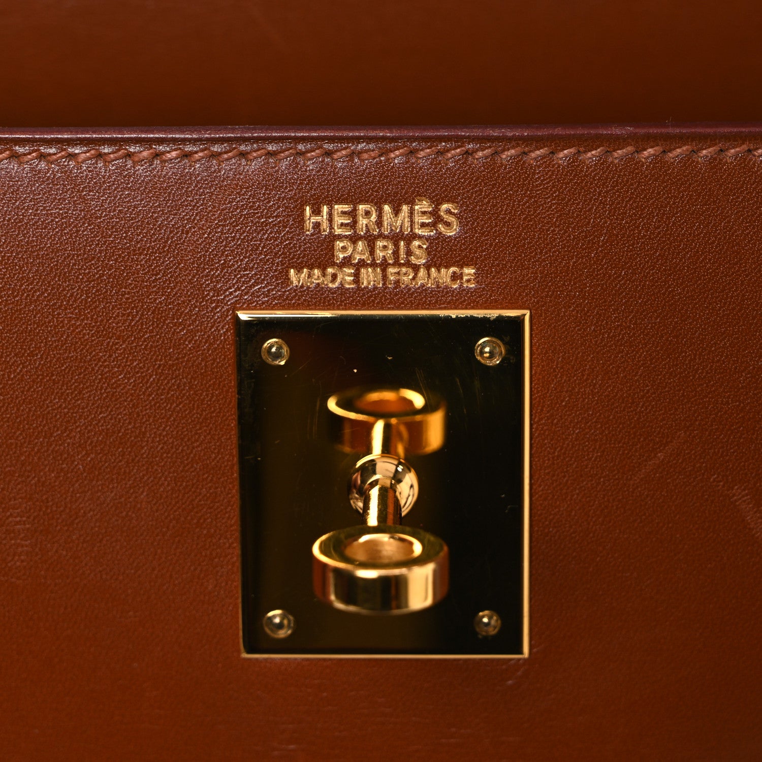 Hermes Box Kelly Sellier 32 Noisette 6 of 13