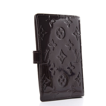 Louis Vuitton Vernis Small Ring Agenda Cover Amarante 3 of 9