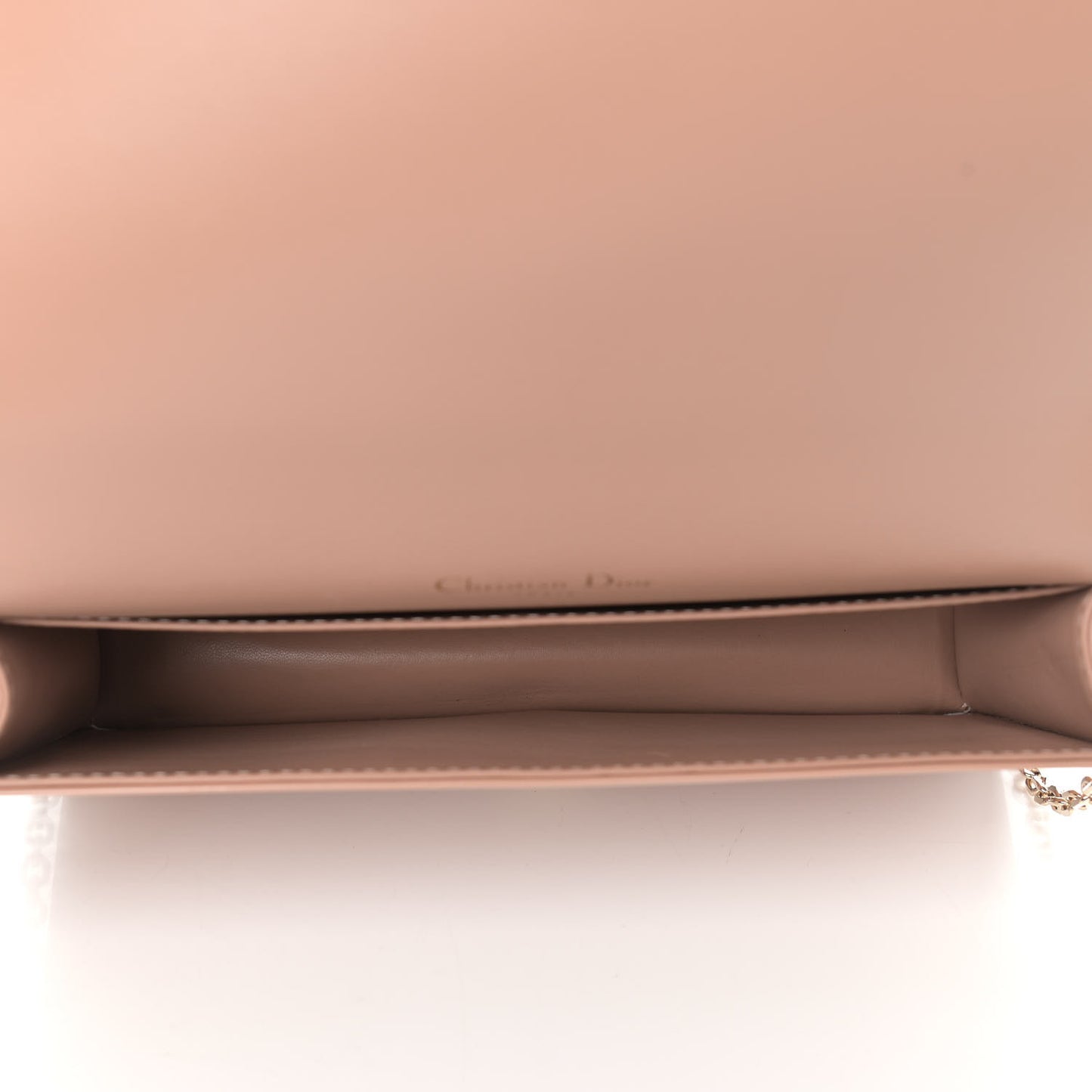 Patent Cannage Lady Dior Convertible Clutch Rose Des Vents