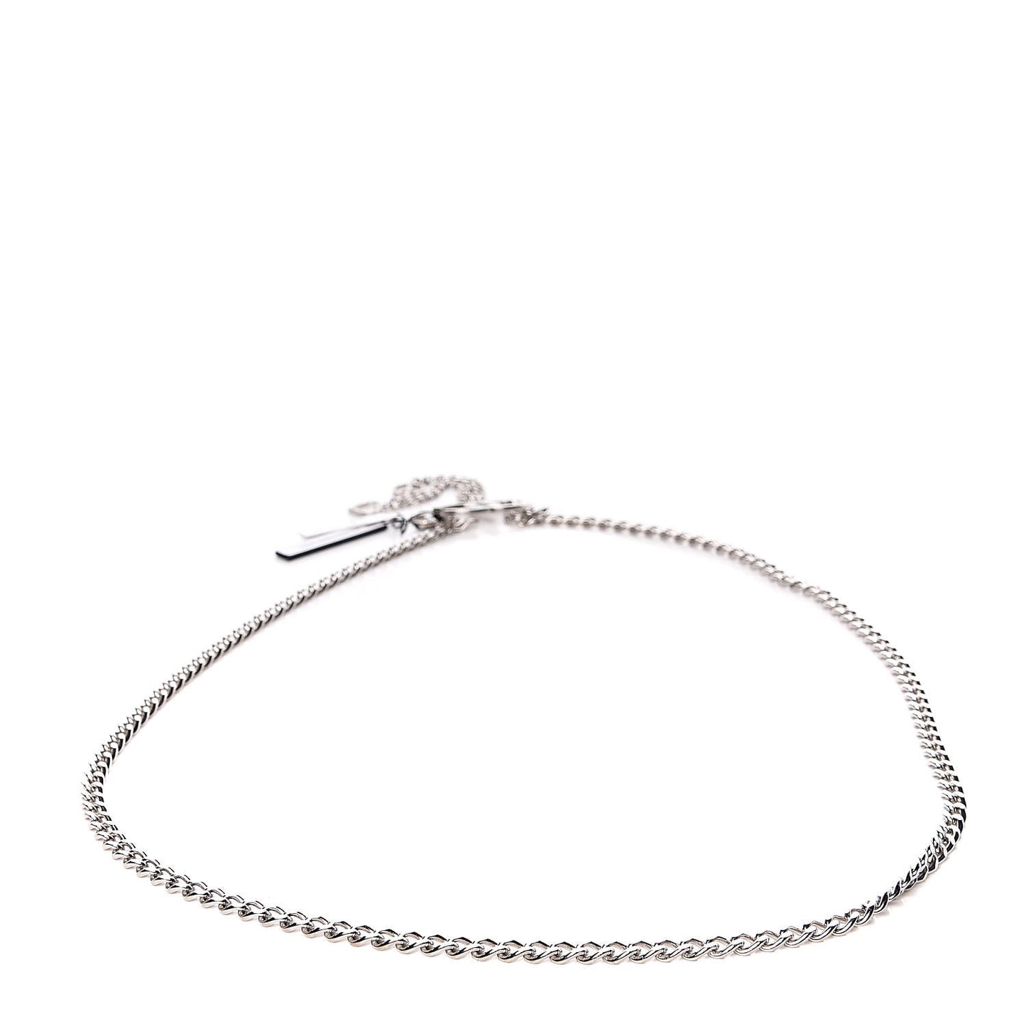 Crystal CC Chain Belt 90 Silver