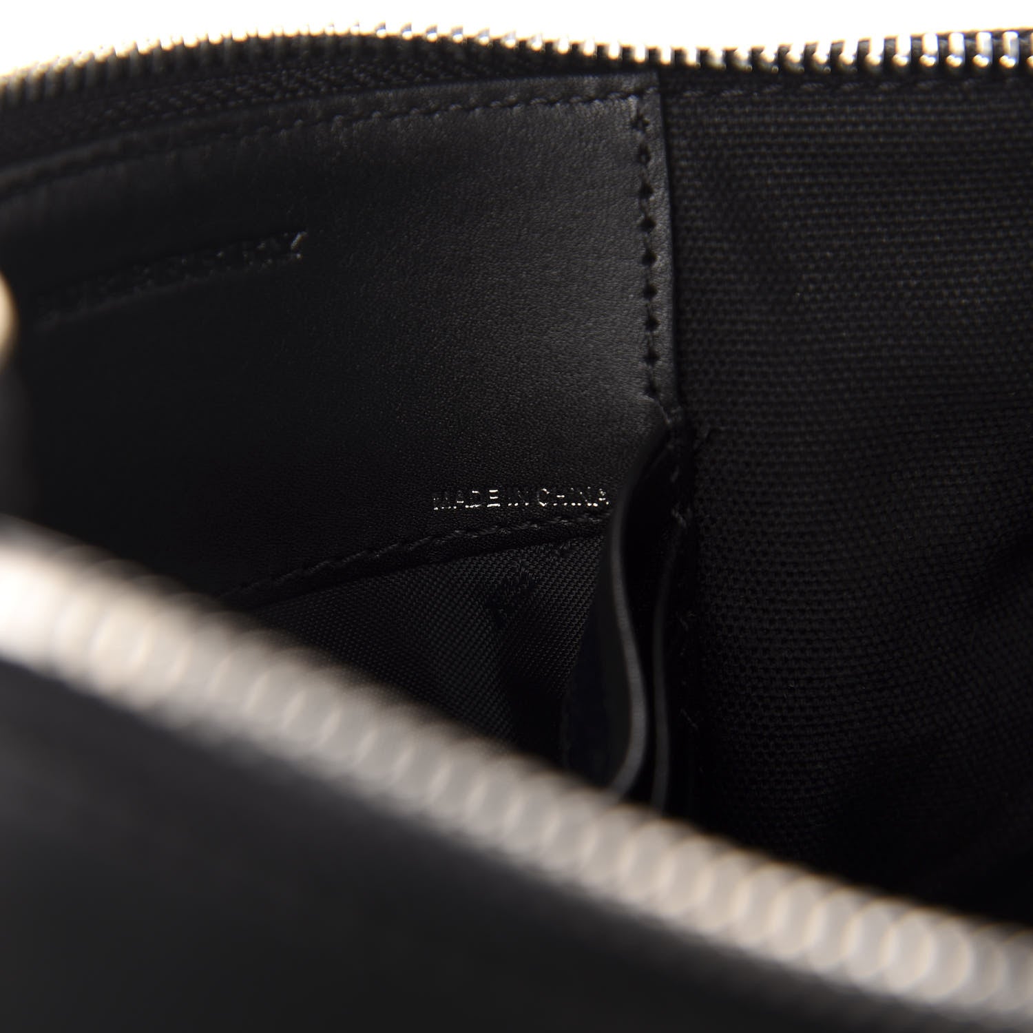 Burberry Mega Check Peyton Crossbody Clutch Bag Black 10 of 11