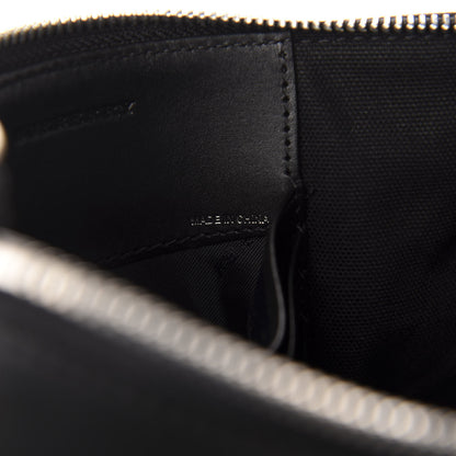 Burberry Mega Check Peyton Crossbody Clutch Bag Black 10 of 11