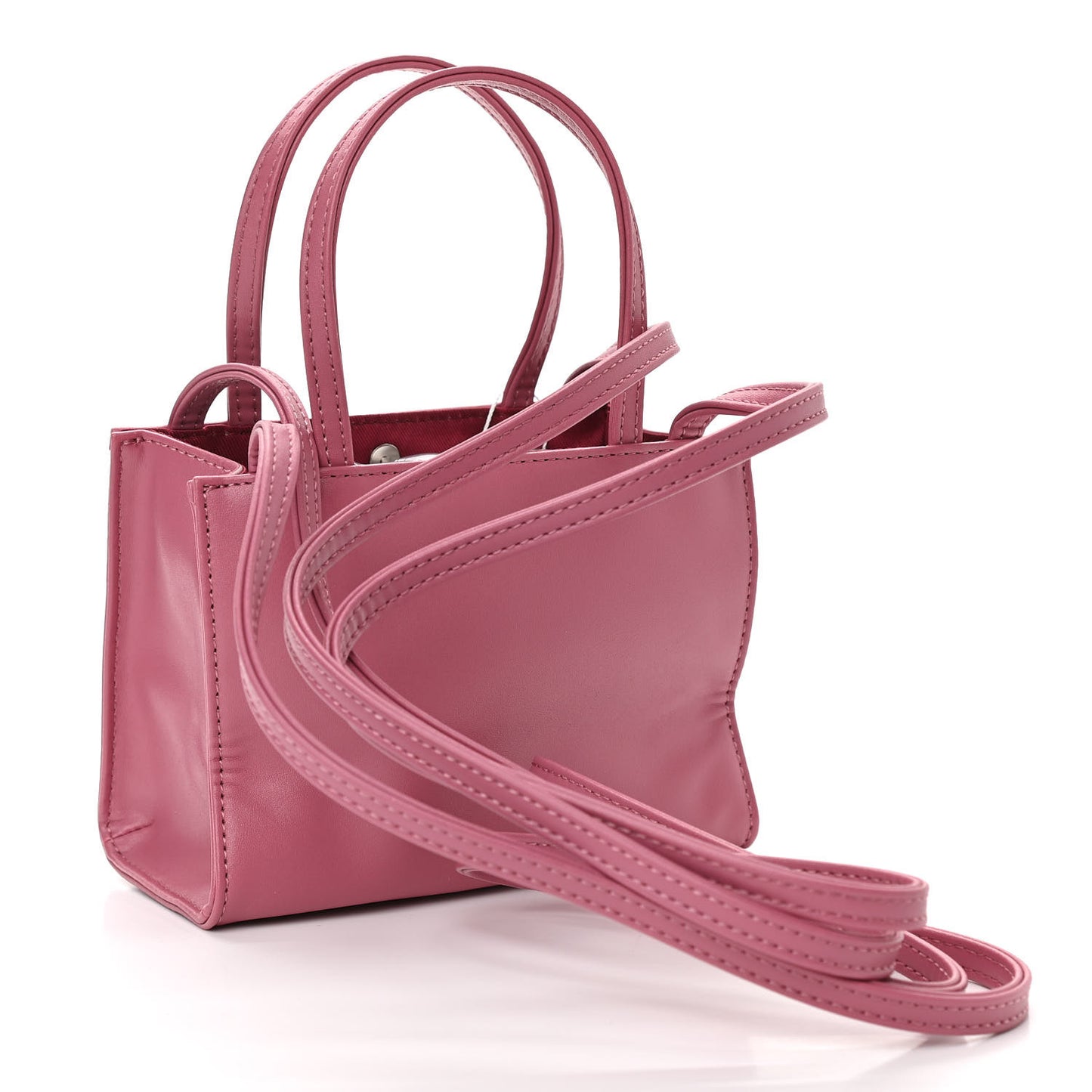 Vegan Leather Small Shopping Bag Corned Beef