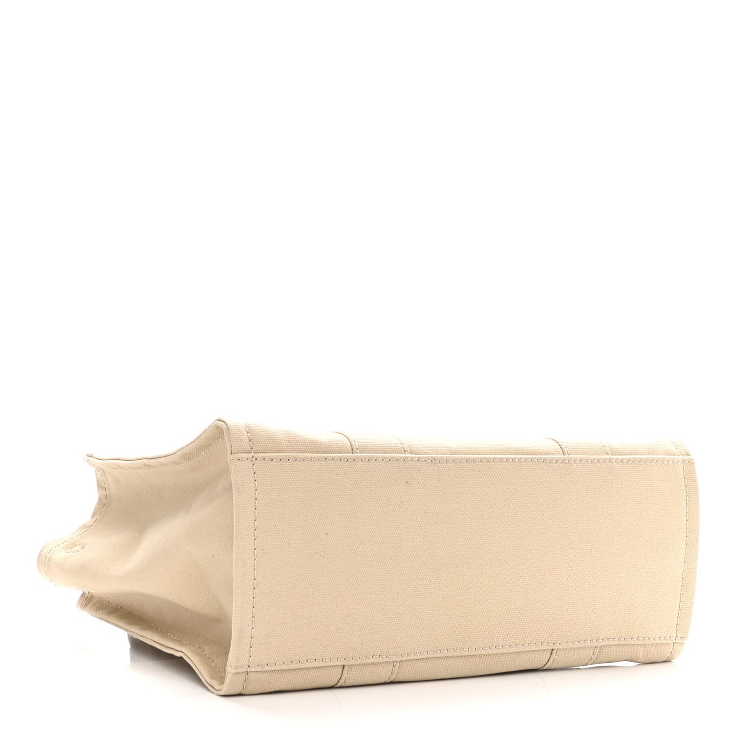 Marc Jacobs Cotton Canvas Medium The Traveler Tote Bag Beige 4 of 11