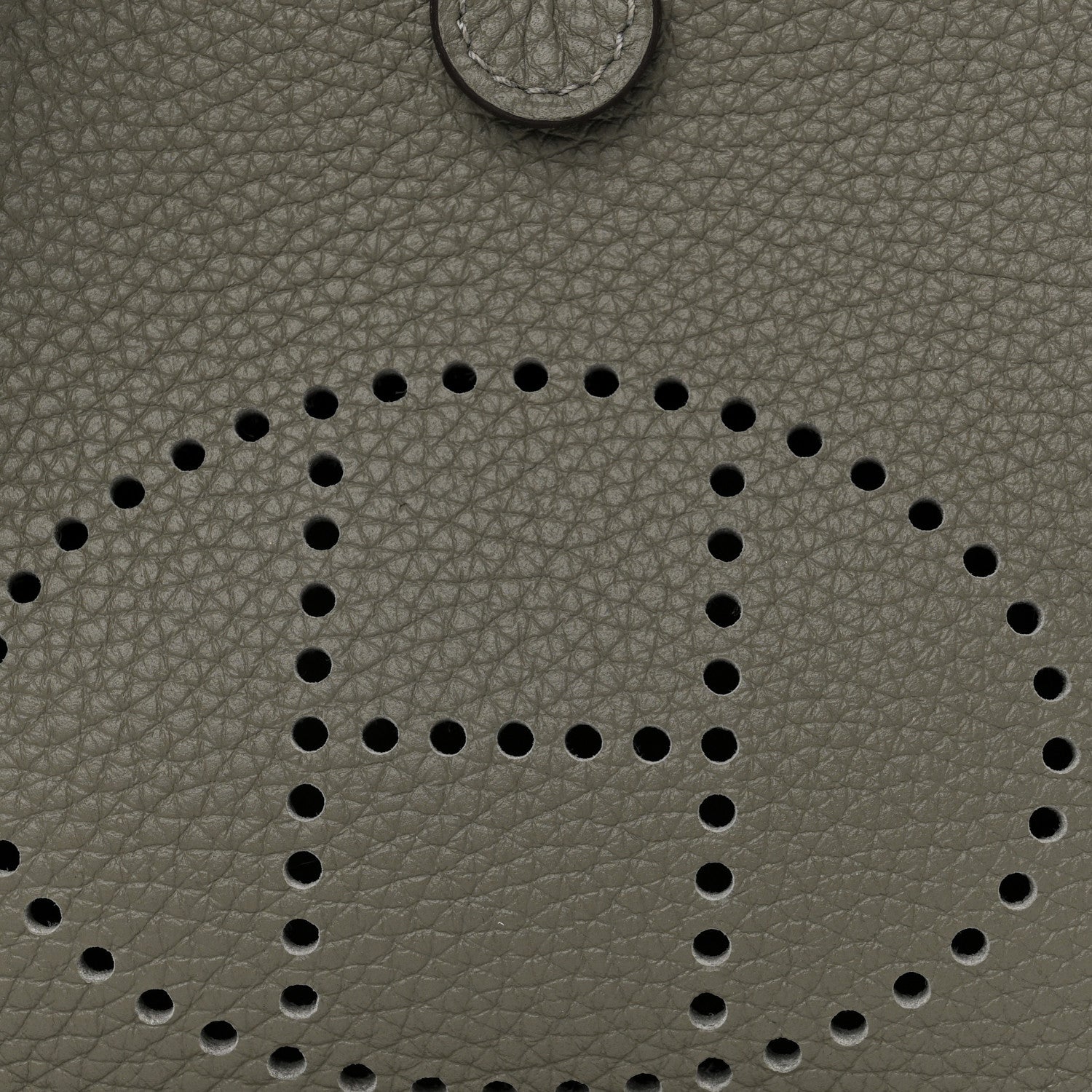 Hermes Taurillon Clemence Evelyne TPM Gris Meyer 8 of 10