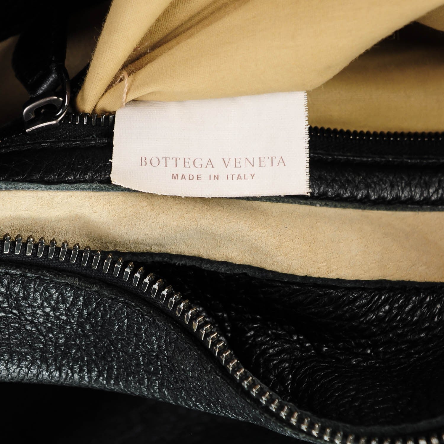 Bottega Veneta Cervo Deerskin Intrecciato Braided Hobo Nero Black 6 of 7