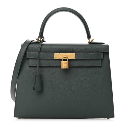 Hermes Epsom Kelly Sellier 28 Bleu Orage 1 of 16