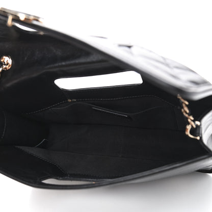Chanel Aged Calfskin Charms Flap Bag Black 5 of 11