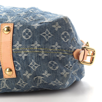 Louis Vuitton Denim Neo Cabby MM Blue 8 of 11