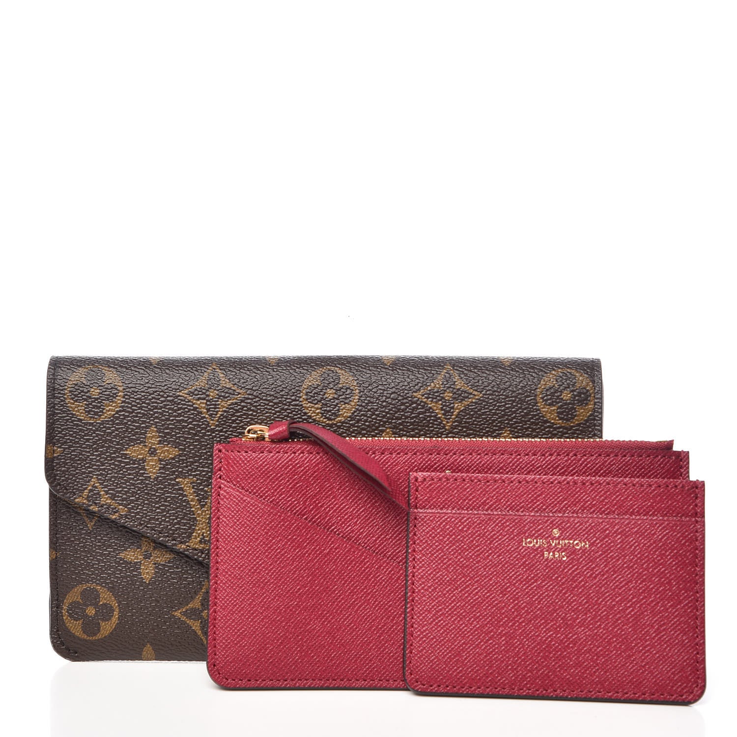 Louis Vuitton Monogram Jeanne Wallet Fuchsia 9 of 9