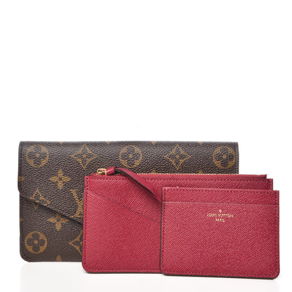 Louis Vuitton Monogram Jeanne Wallet Fuchsia 9 of 9