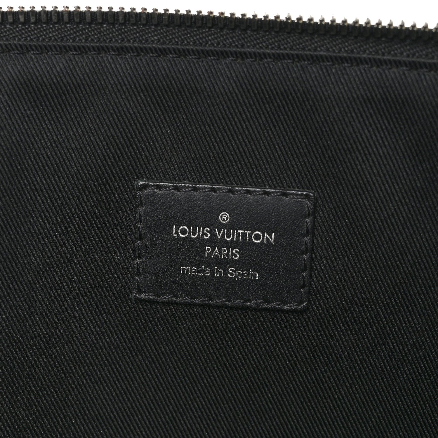 Louis Vuitton Epi Oliver Briefcase Black 6 of 12